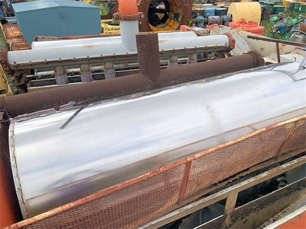 2 Units - Eriez Magnetics Magnetic Drum Separator, 36" Diameter X 96" Face)